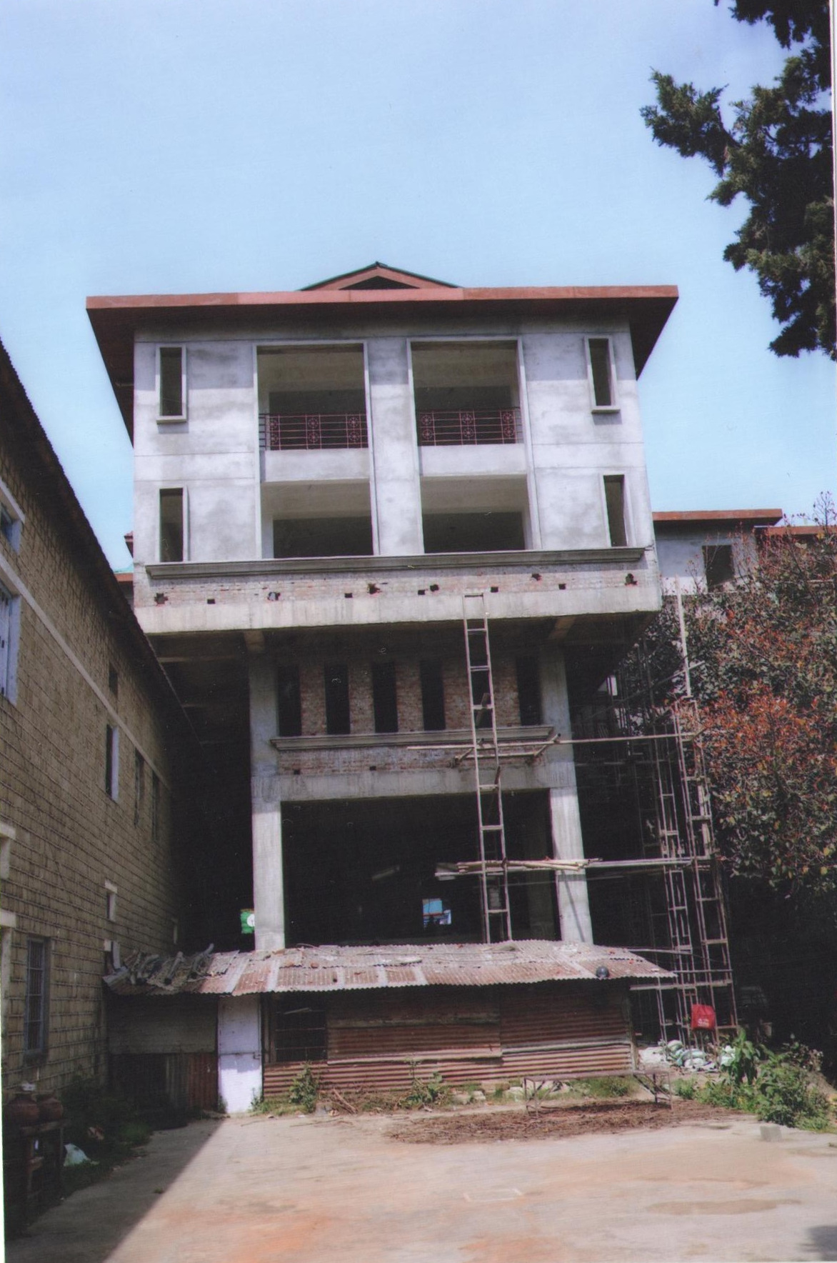 New Building Under Construction, District Library, Hamirpur (HP)