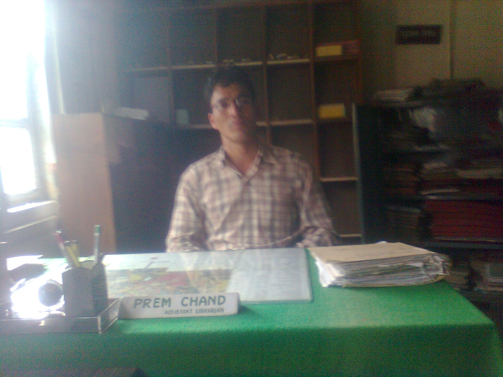 Library Incharge, District Library, Keylong (HP)
