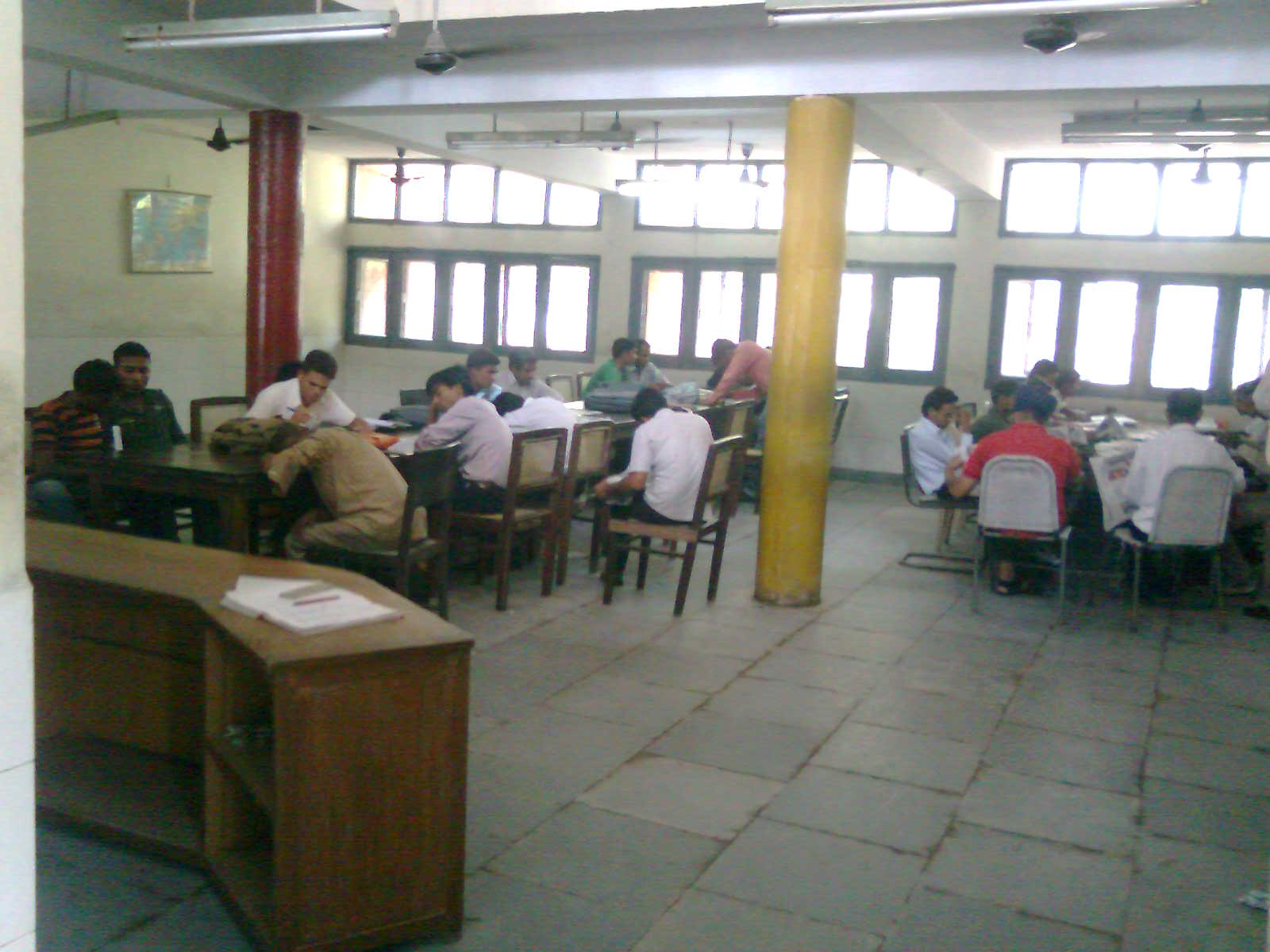 Reading Room, Central State Library, Ambala Cantt.